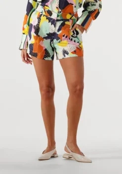 multi pom amsterdam korte broek paradise linen short