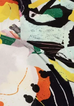 multi pom amsterdam midi jurk paradise dress