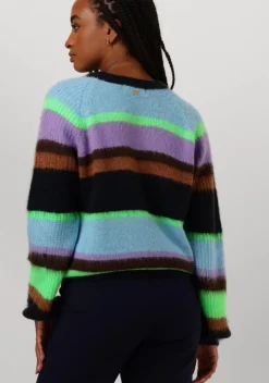 multi pom amsterdam trui pullover - brushed stripes
