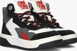 multi red-rag hoge sneakers 13753