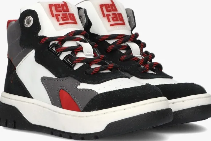 multi red-rag hoge sneakers 13753