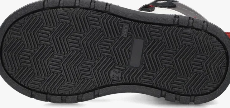 multi red-rag hoge sneakers 13753