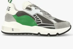 multi red-rag lage sneakers 13905