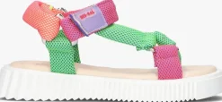 multi red-rag sandalen 19368