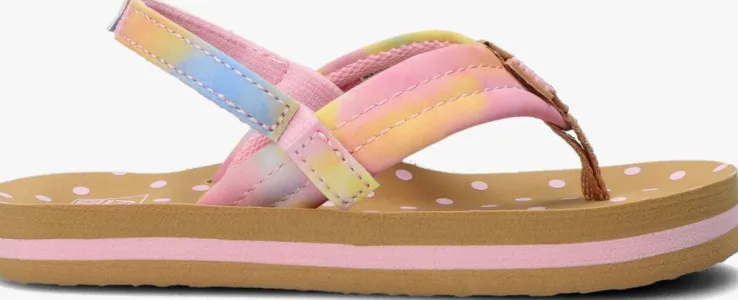 multi reef platte sandalen little ahi