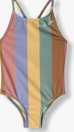 multi salted stories badpakken multi stripe swimsuit