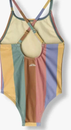 multi salted stories badpakken multi stripe swimsuit