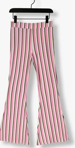 multi salty stitch flared broek salty stripes flared leggin