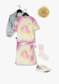 multi salty stitch t-shirt salty smiley tee