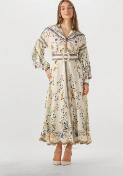 multi scarlett poppies maxi jurk flora danica long dress