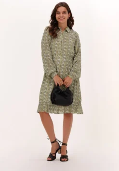 multi scotch & soda mini jurk easy raglan sheer dress