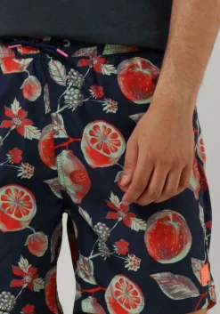 multi scotch & soda zwembroeken mid length - printed swimshort