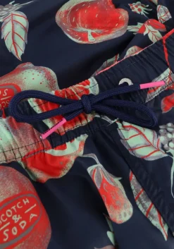 multi scotch & soda zwembroeken mid length - printed swimshort