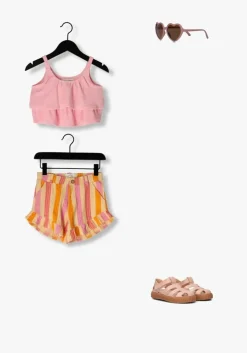 multi sproet & sprout broeken ruffle shorts stripes