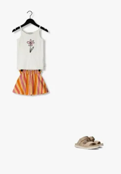 multi sproet & sprout minirok paperbag skirt stripes