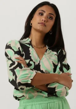 multi summum blouses top floral print