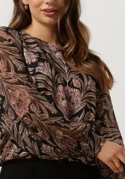 multi summum blouses top flowers viscose