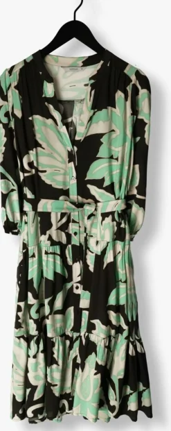 multi summum midi jurk dress floral print