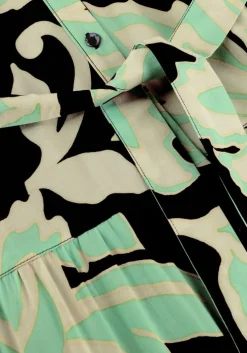 multi summum midi jurk dress floral print