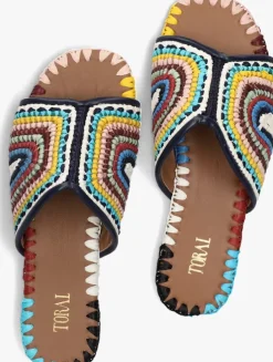 multi toral slippers betty