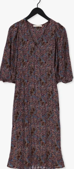 multi vanessa bruno midi jurk vahina dress