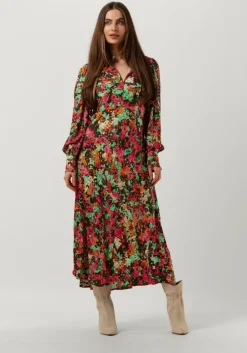 multi y.a.s. midi jurk yasming ls midi dress