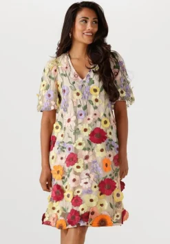 multi y.a.s. mini jurk yasflowering ss dress
