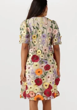 multi y.a.s. mini jurk yasflowering ss dress
