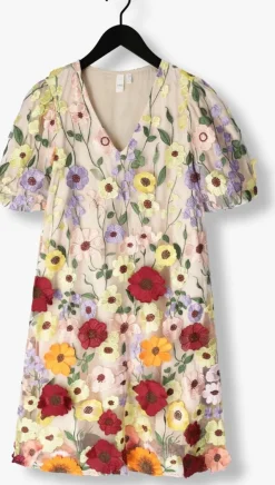 multi y.a.s. mini jurk yasflowering ss dress