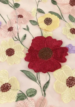 multi y.a.s. mini jurk yasflowering ss dress