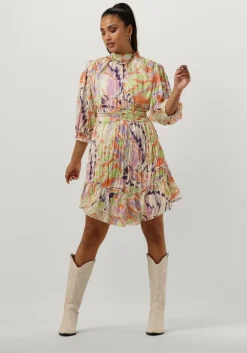multi y.a.s. mini jurk yasmoth 3/4 dress
