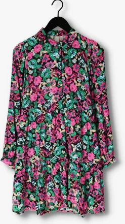 multi y.a.s. mini jurk yasmotoro ls shirt dress s.