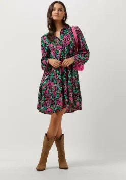 multi y.a.s. mini jurk yasmotoro ls shirt dress s.