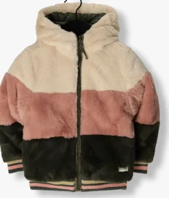 multi your wishes faux fur jas otila reversible jacket