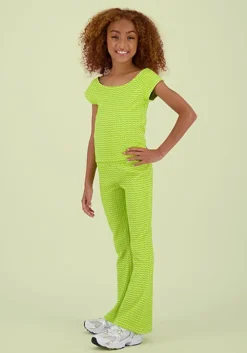 neon vingino flared broek sammie 1