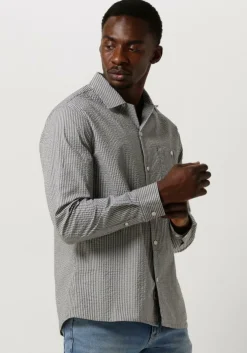 olijf anerkjendt casual overhemd akkurt l/s stripe shirt