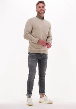 olijf anerkjendt casual overhemd aklenny twill shirt