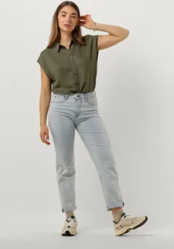 olijf another label blouses benoite tencel shirt s/s