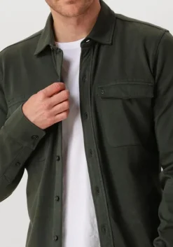 olijf butcher of blue overshirt finn pocket jersey overshirt