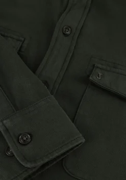 olijf butcher of blue overshirt finn pocket jersey overshirt