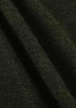 olijf calvin klein sweater superior wool crew neck sweater