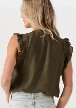 olijf co'couture top caryncc frill top
