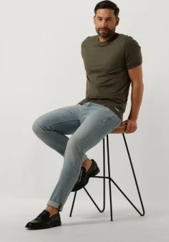 olijf drykorn t-shirt anton 520062