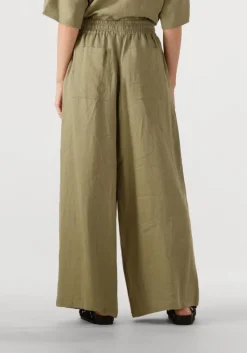 olijf drykorn wijde broek ceiling