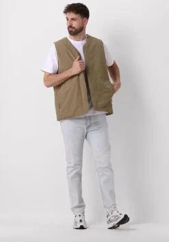 olijf forét bodywarmer myst liner vest