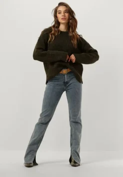 olijf gestuz trui alphagz roundneck noos