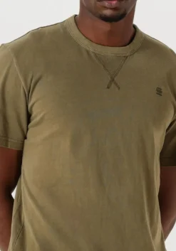 olijf g-star raw t-shirt nifous r t