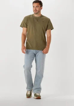 olijf g-star raw t-shirt nifous r t
