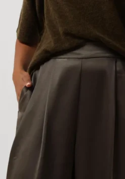 olijf knit-ted wijde broek deyne