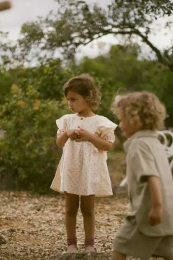 olijf lil' atelier korte broek nmmdolie fin loose shorts